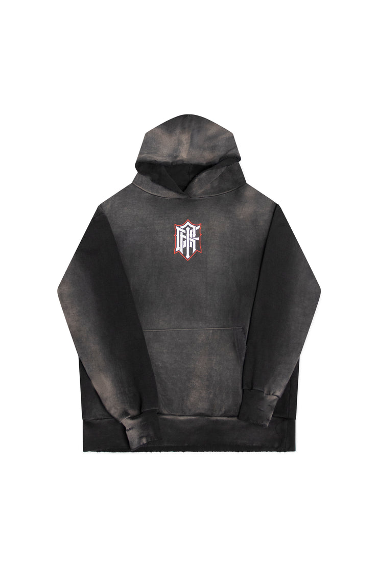 Heavy Monogram Pullover Hoodie