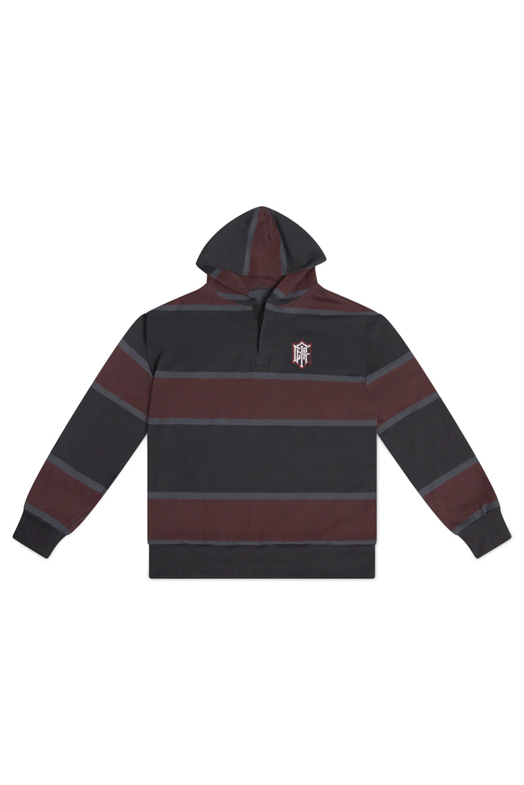 Rugby Stripe Hoodie