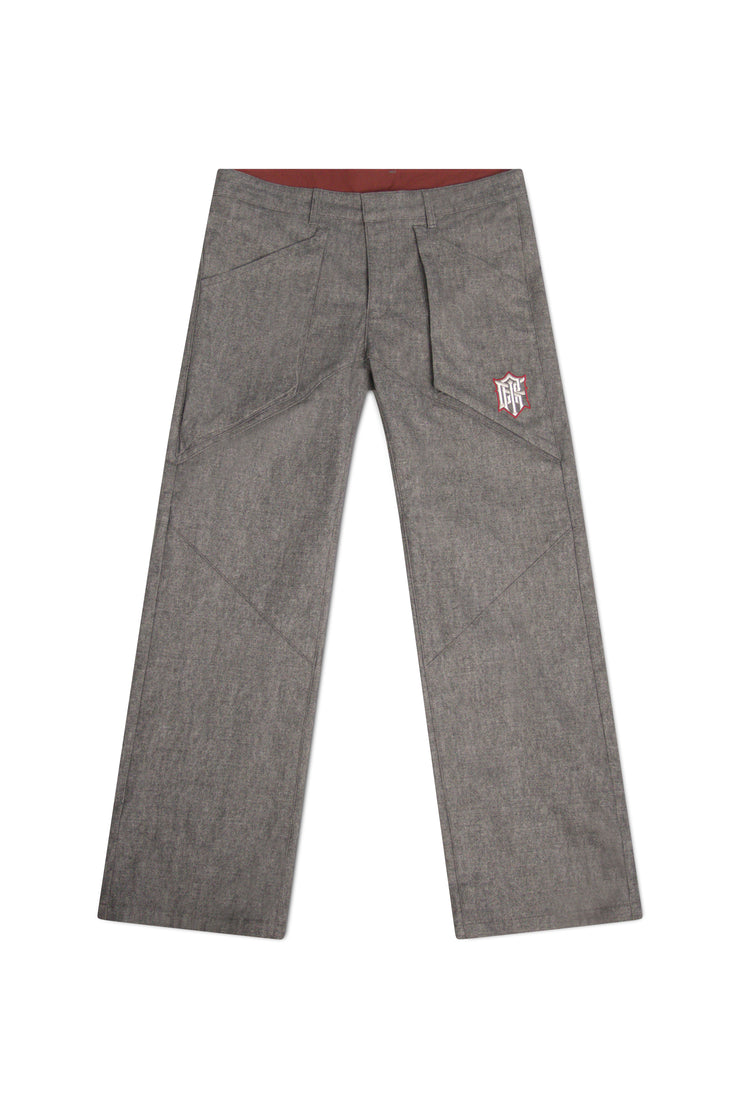 Wool Denim Pant