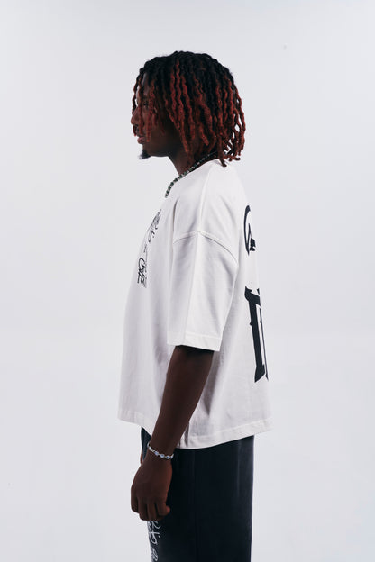 Blinker Fluid White Boxy T-Shirt