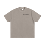 Heavyweight Vintage Washed Frayed T-Shirt