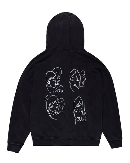 Blinker Fluid Vintage Washed Zip Up