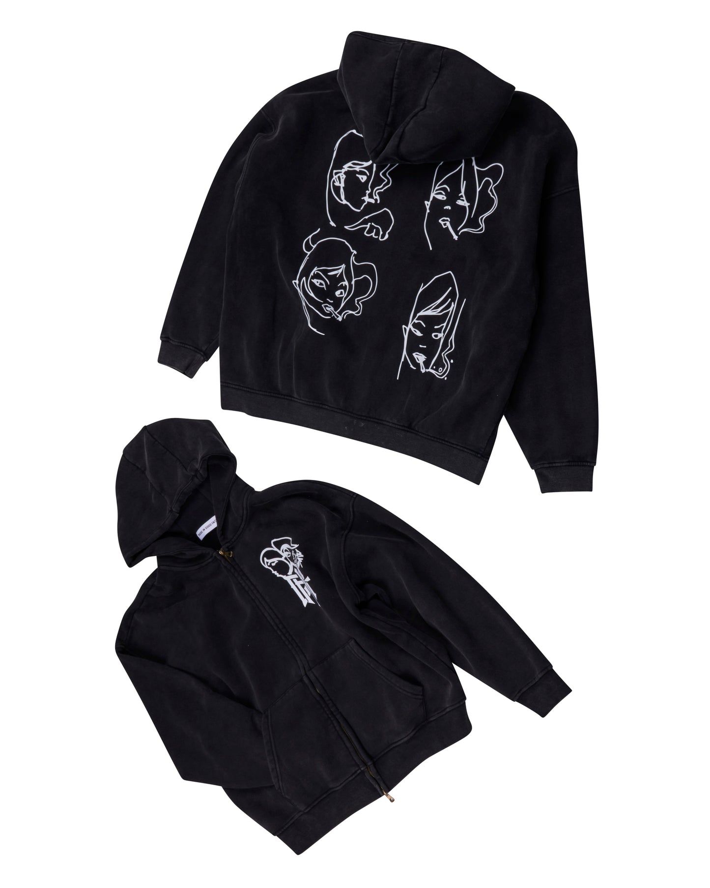 Blinker Fluid Vintage Washed Zip Up
