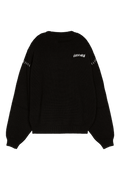 5 GAUGE KNIT CREWNECK - 5 GAUGE KNIT CREWNECK - ROSE IN GOOD FAITH