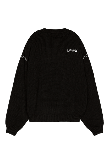 5 GAUGE KNIT CREWNECK - 5 GAUGE KNIT CREWNECK - ROSE IN GOOD FAITH