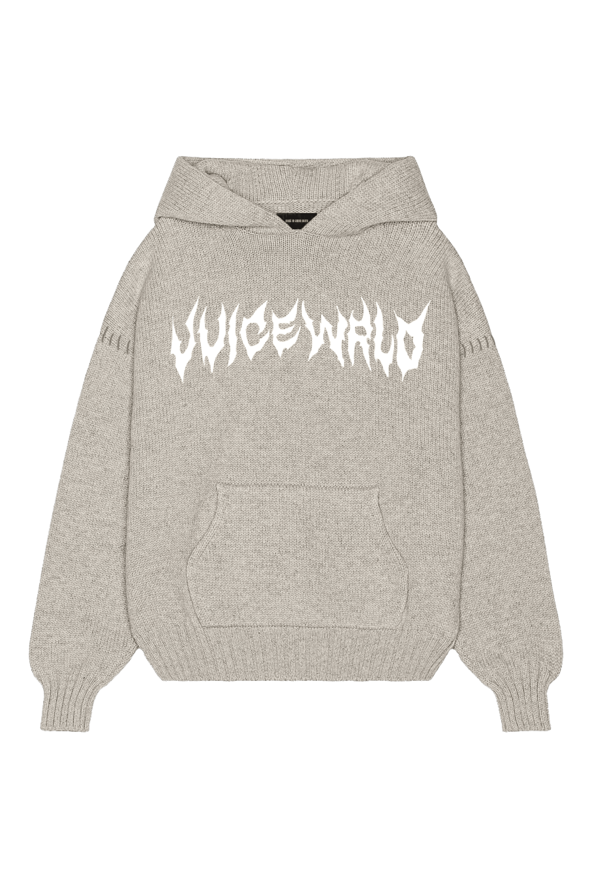 5 GAUGE KNIT HOODIE - 5 GAUGE KNIT HOODIE - ROSE IN GOOD FAITH