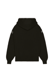 5 GAUGE KNIT HOODIE - 5 GAUGE KNIT HOODIE - ROSE IN GOOD FAITH
