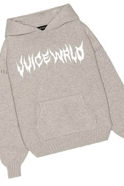 5 GAUGE KNIT HOODIE - 5 GAUGE KNIT HOODIE - ROSE IN GOOD FAITH