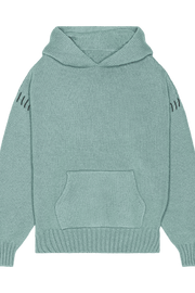 5 GAUGE KNIT HOODIE - 5 GAUGE KNIT HOODIE - ROSE IN GOOD FAITH