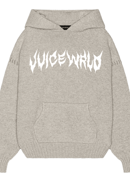 5 GAUGE KNIT HOODIE - 5 GAUGE KNIT HOODIE - ROSE IN GOOD FAITH
