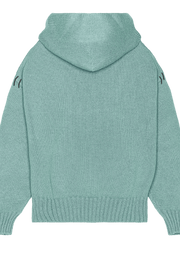 5 GAUGE KNIT HOODIE - 5 GAUGE KNIT HOODIE - ROSE IN GOOD FAITH