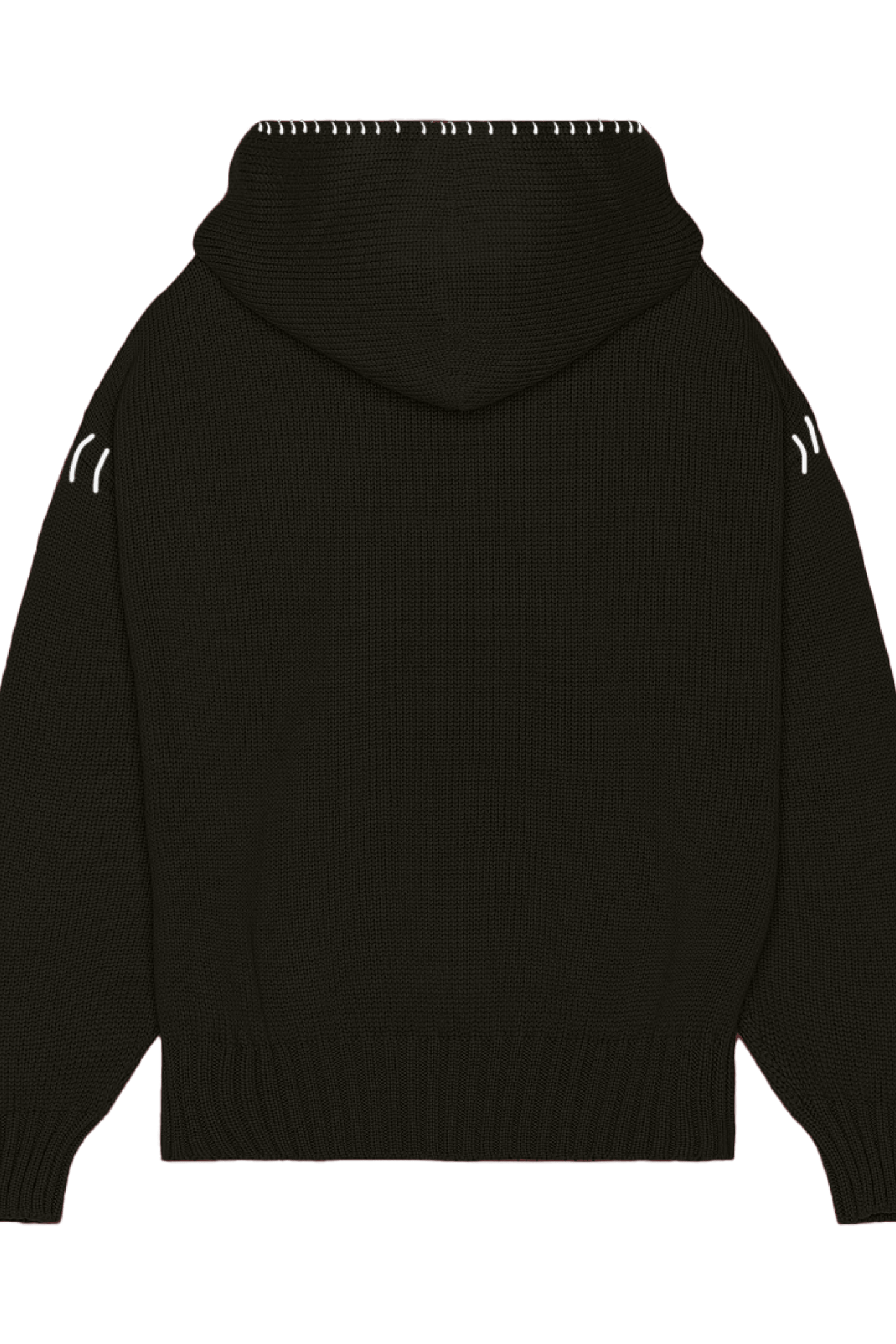 5 GAUGE KNIT HOODIE - 5 GAUGE KNIT HOODIE - ROSE IN GOOD FAITH