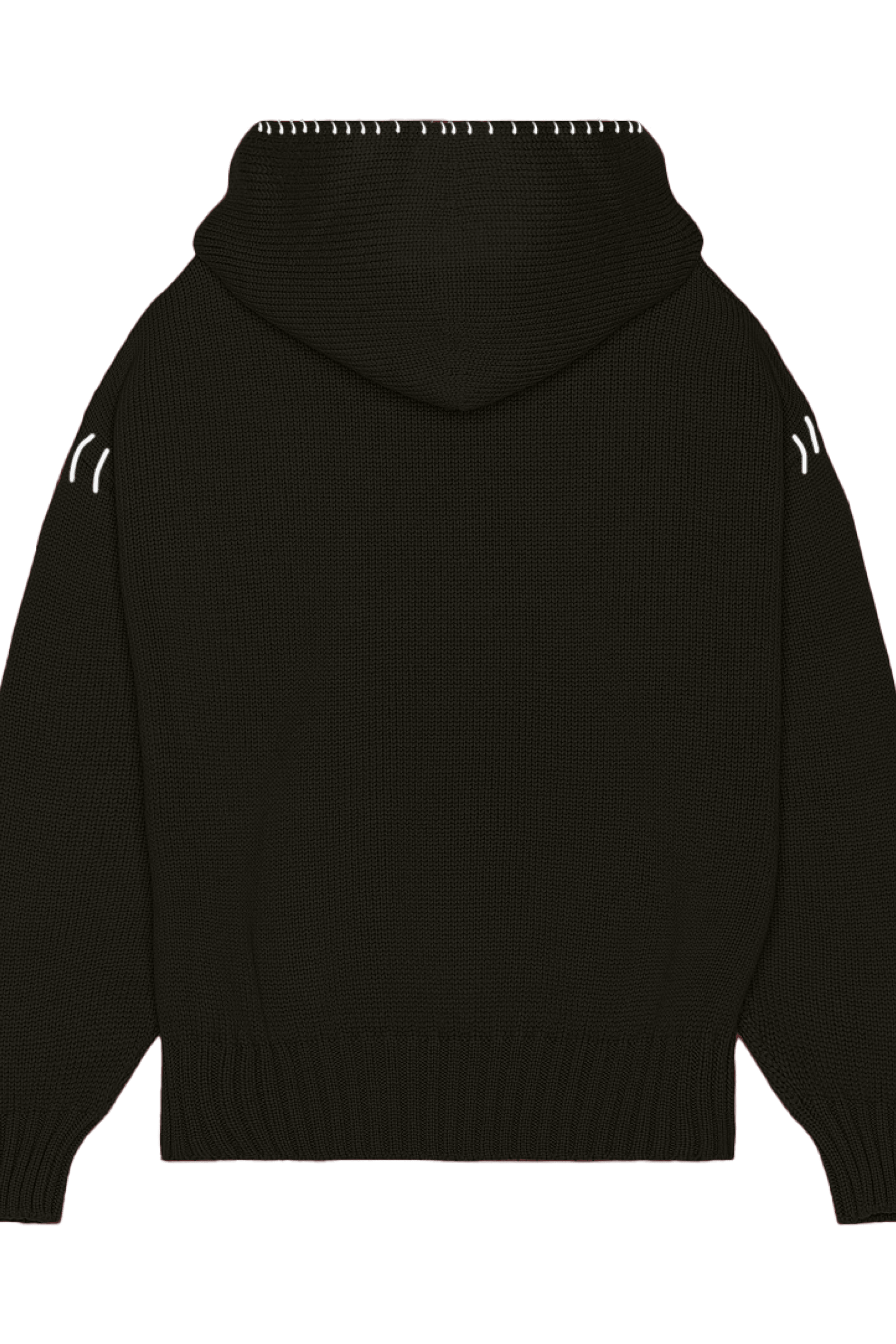 5 GAUGE KNIT HOODIE - 5 GAUGE KNIT HOODIE - ROSE IN GOOD FAITH
