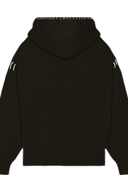 5 GAUGE KNIT HOODIE - 5 GAUGE KNIT HOODIE - ROSE IN GOOD FAITH