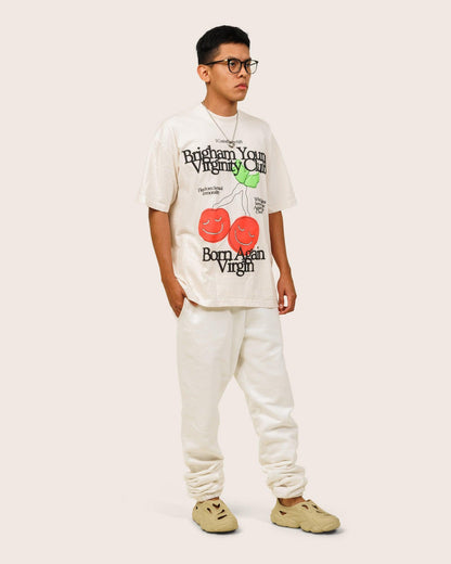 R88 SACRED CHERRY TEE - R88 SACRED CHERRY TEE - ROSE IN GOOD FAITH