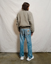 SUEDED FLIGHT JACKET - SUEDED FLIGHT JACKET - ROSE IN GOOD FAITH