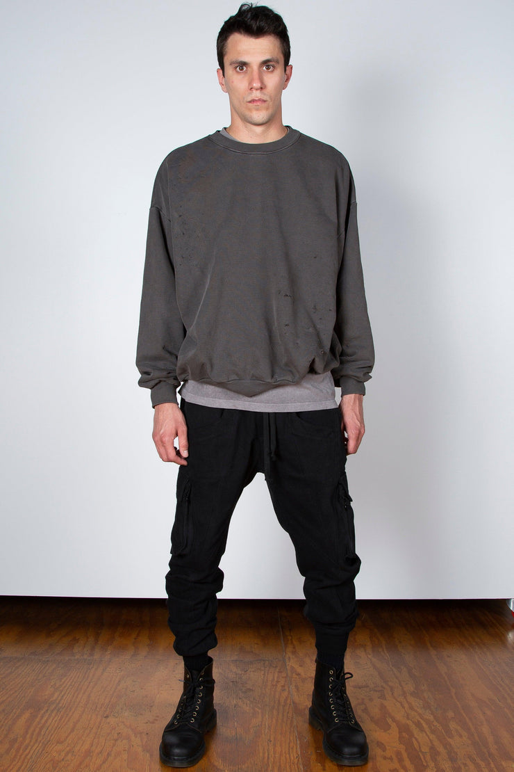 ASH CREWNECK - ASH CREWNECK - ROSE IN GOOD FAITH