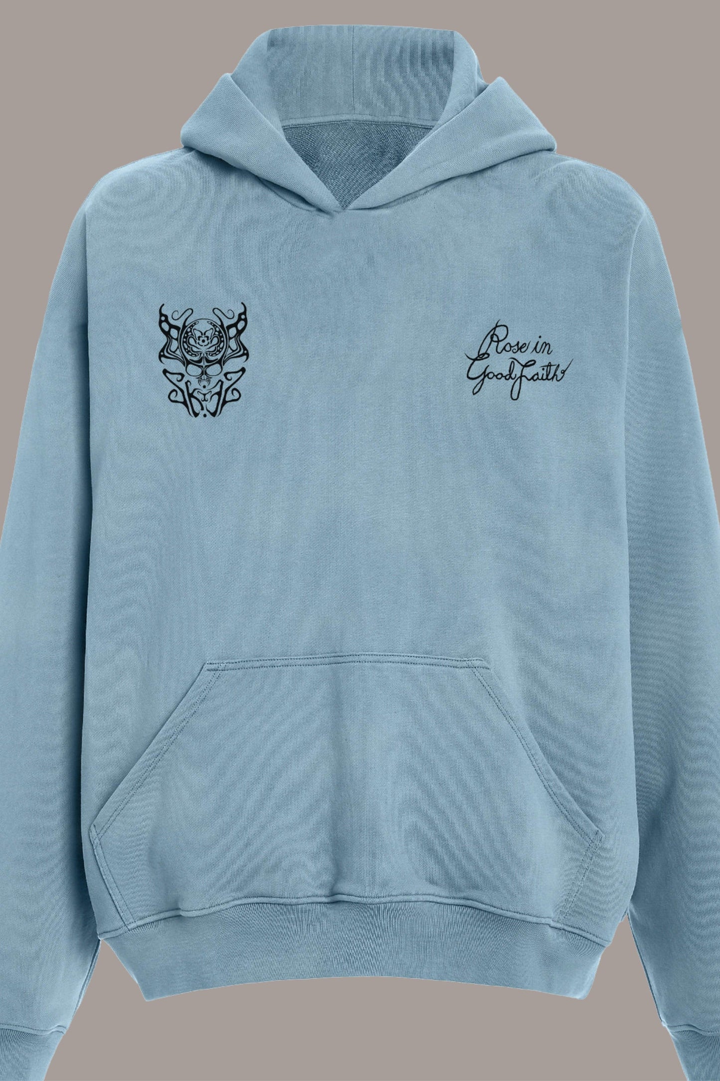 AZURE HOODIE - AZURE HOODIE - ROSE IN GOOD FAITH