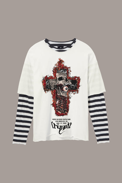 BETWEEN WORLDS LONG SLEEVE - BETWEEN WORLDS LONG SLEEVE - ROSE IN GOOD FAITH
