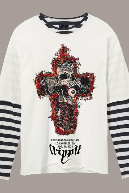 BETWEEN WORLDS LONG SLEEVE - BETWEEN WORLDS LONG SLEEVE - ROSE IN GOOD FAITH