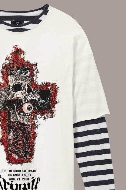BETWEEN WORLDS LONG SLEEVE - BETWEEN WORLDS LONG SLEEVE - ROSE IN GOOD FAITH