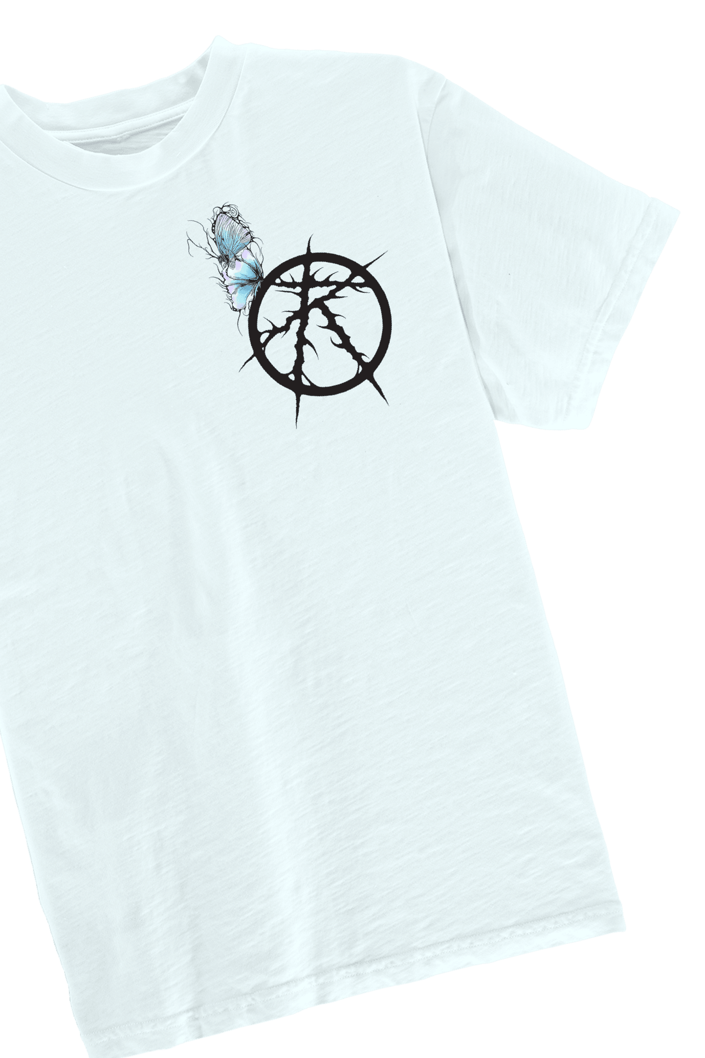 BLACK WATER TEE BLUE - BLACK WATER TEE BLUE - ROSE IN GOOD FAITH