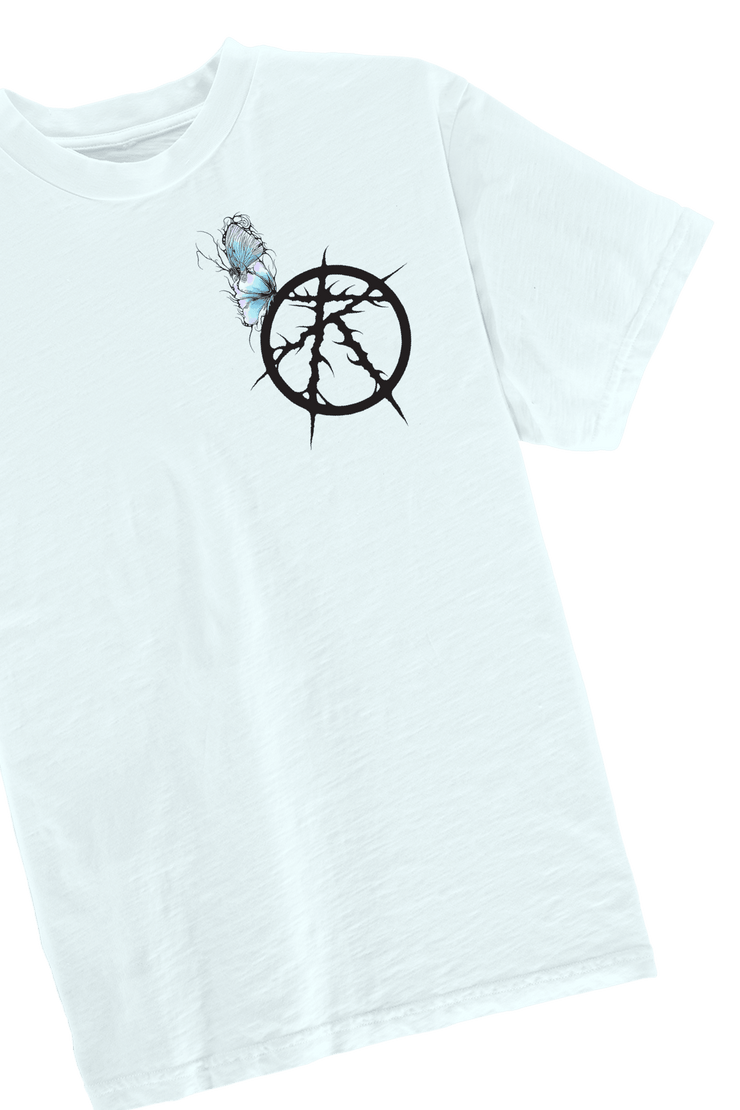 BLACK WATER TEE BLUE - BLACK WATER TEE BLUE - ROSE IN GOOD FAITH