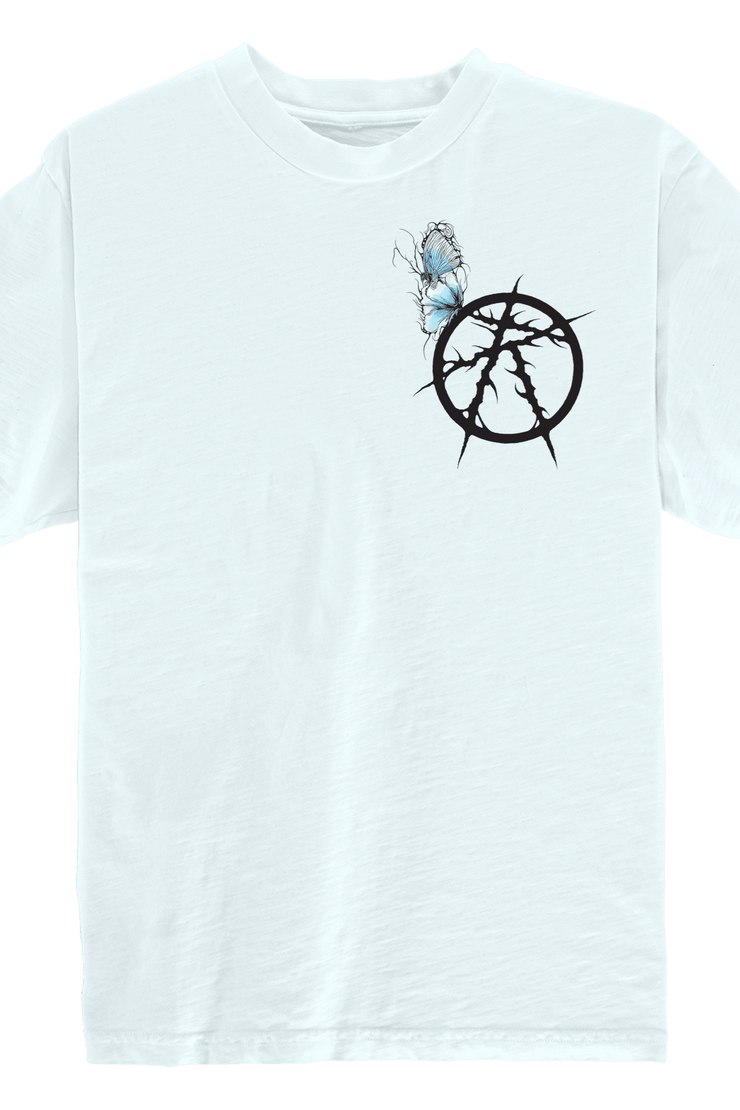 BLACK WATER TEE BLUE - BLACK WATER TEE BLUE - ROSE IN GOOD FAITH