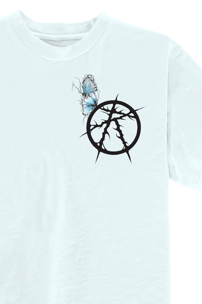 BLACK WATER TEE BLUE - BLACK WATER TEE BLUE - ROSE IN GOOD FAITH