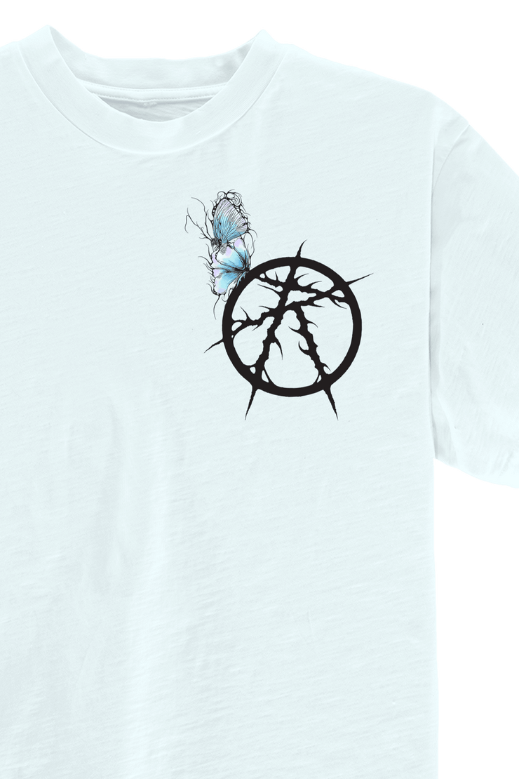 BLACK WATER TEE BLUE - BLACK WATER TEE BLUE - ROSE IN GOOD FAITH