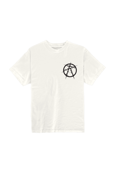 BLACK WATER TEE CLOUD DANCER - BLACK WATER TEE CLOUD DANCER - ROSE IN GOOD FAITH