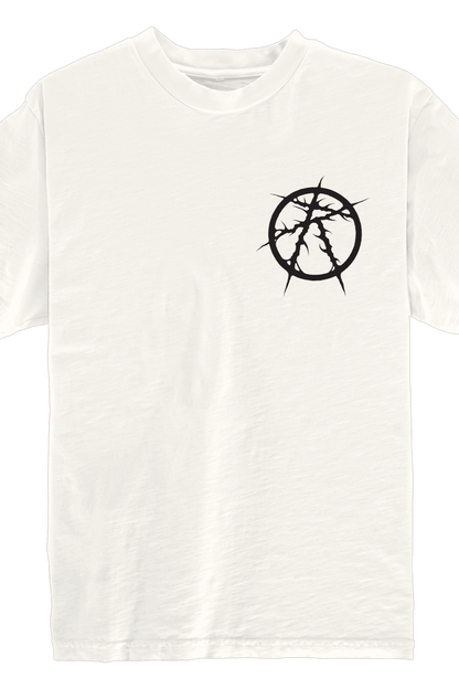 BLACK WATER TEE CLOUD DANCER - BLACK WATER TEE CLOUD DANCER - ROSE IN GOOD FAITH