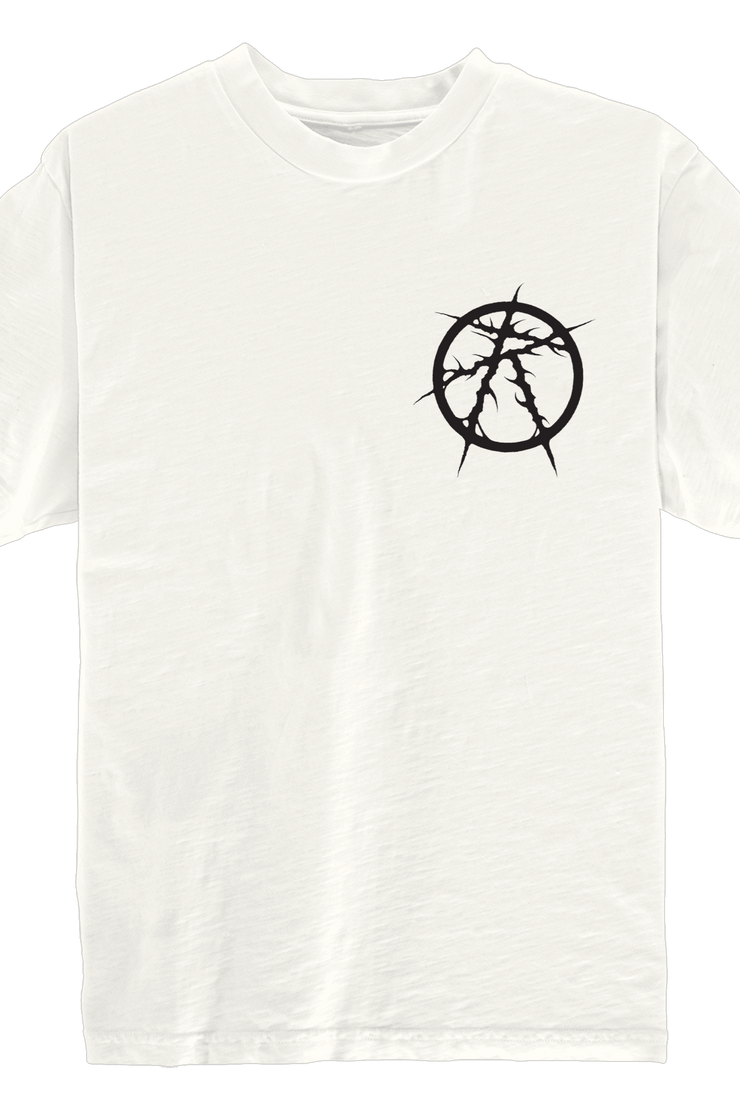 BLACK WATER TEE CLOUD DANCER - BLACK WATER TEE CLOUD DANCER - ROSE IN GOOD FAITH