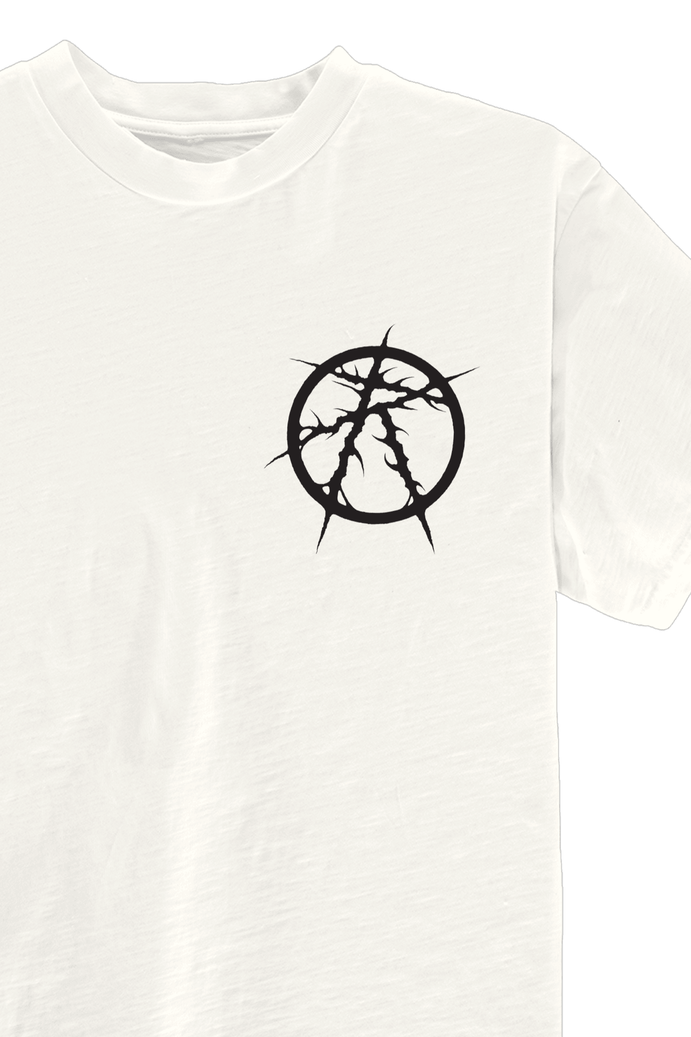 BLACK WATER TEE CLOUD DANCER - BLACK WATER TEE CLOUD DANCER - ROSE IN GOOD FAITH