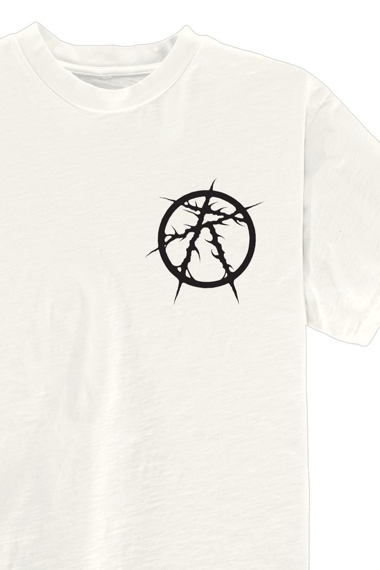 BLACK WATER TEE CLOUD DANCER - BLACK WATER TEE CLOUD DANCER - ROSE IN GOOD FAITH