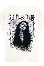 BLACK WATER TEE CLOUD DANCER - BLACK WATER TEE CLOUD DANCER - ROSE IN GOOD FAITH