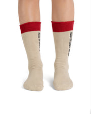 BOUCLE SOCK - BOUCLE SOCK - ROSE IN GOOD FAITH