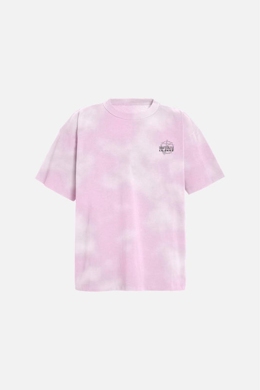 BURNING SKY SLUB TEE - BURNING SKY SLUB TEE - ROSE IN GOOD FAITH