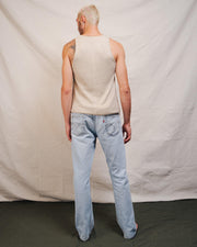 CASHMERE BLEND TANK TOP - CASHMERE BLEND TANK TOP - ROSE IN GOOD FAITH