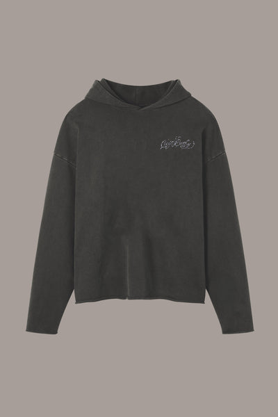CRYBABY RAW HOODIE - CRYBABY RAW HOODIE - ROSE IN GOOD FAITH