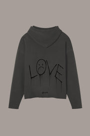 CRYBABY RAW HOODIE - CRYBABY RAW HOODIE - ROSE IN GOOD FAITH