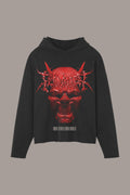 DEMON RAW HOODIE - DEMON RAW HOODIE - ROSE IN GOOD FAITH