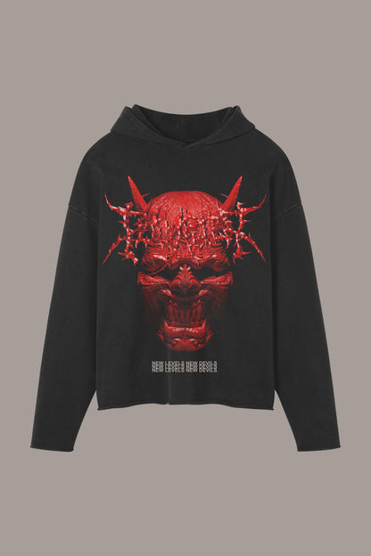DEMON RAW HOODIE - DEMON RAW HOODIE - ROSE IN GOOD FAITH