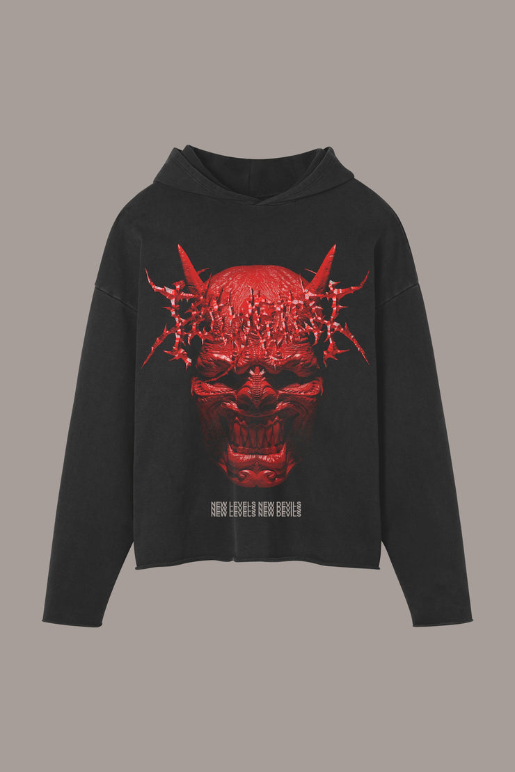 DEMON RAW HOODIE - DEMON RAW HOODIE - ROSE IN GOOD FAITH
