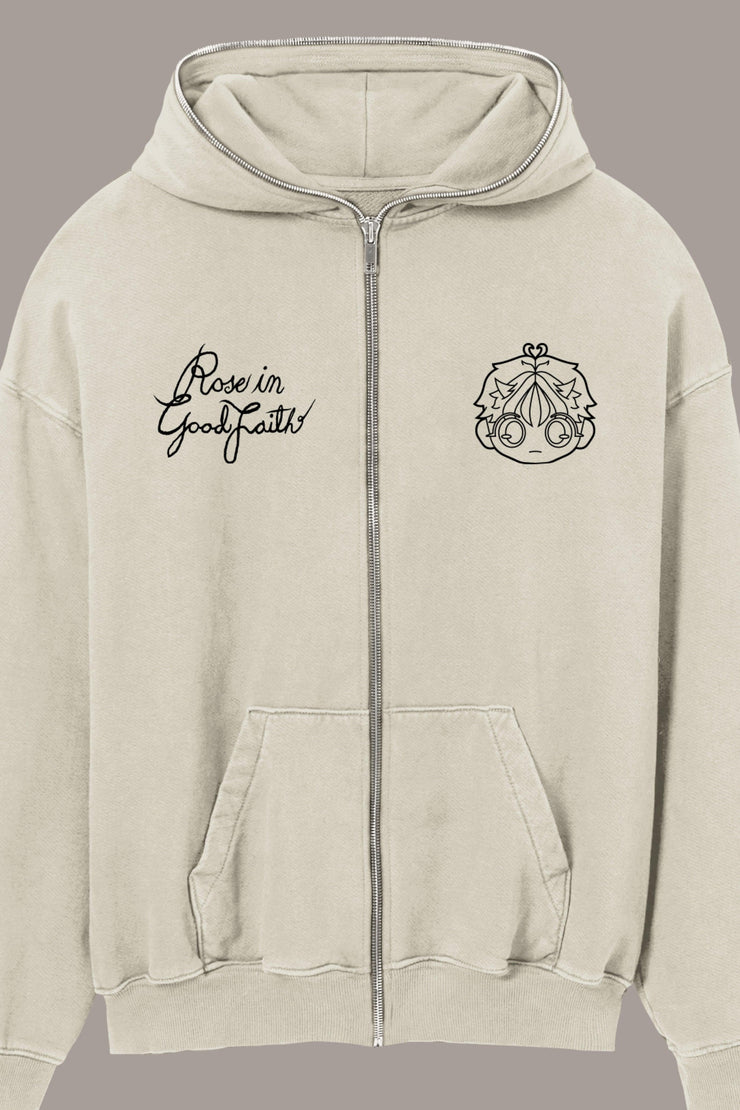 DO YOU LOVE ME ZIP HOODIE - DO YOU LOVE ME ZIP HOODIE - ROSE IN GOOD FAITH