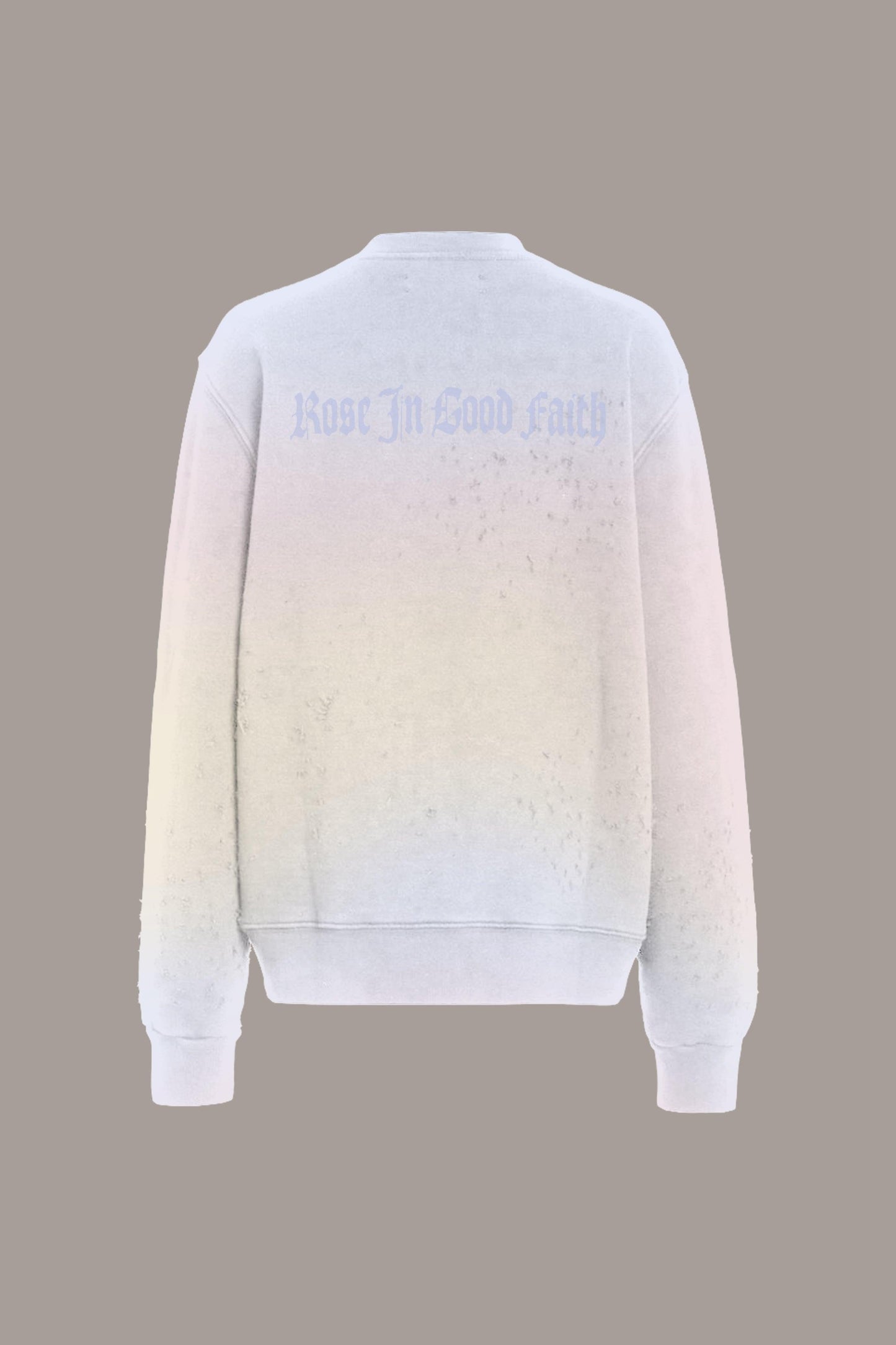 EVERYDAY THRASHER CREWNECK - EVERYDAY THRASHER CREWNECK - ROSE IN GOOD FAITH