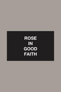 GIFT CARD - GIFT CARD - ROSE IN GOOD FAITH