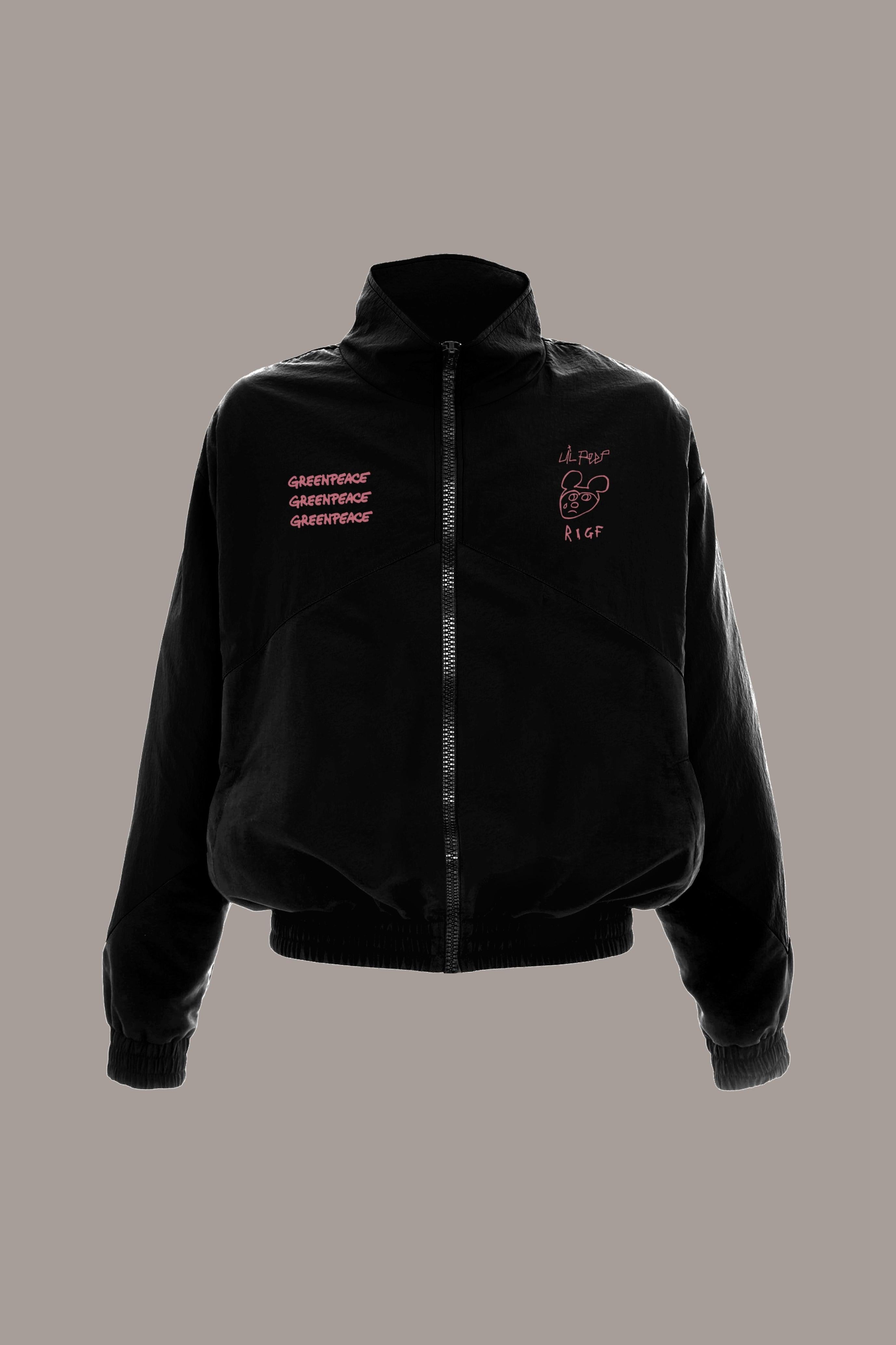 GIMME TIME TRACK JACKET - GIMME TIME TRACK JACKET - ROSE IN GOOD FAITH