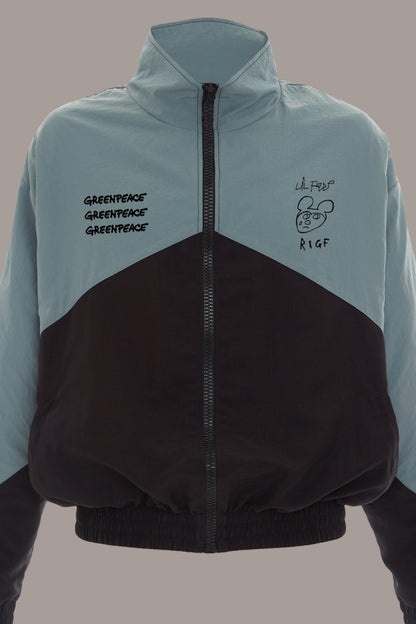 GIMME TIME TRACK JACKET - GIMME TIME TRACK JACKET - ROSE IN GOOD FAITH