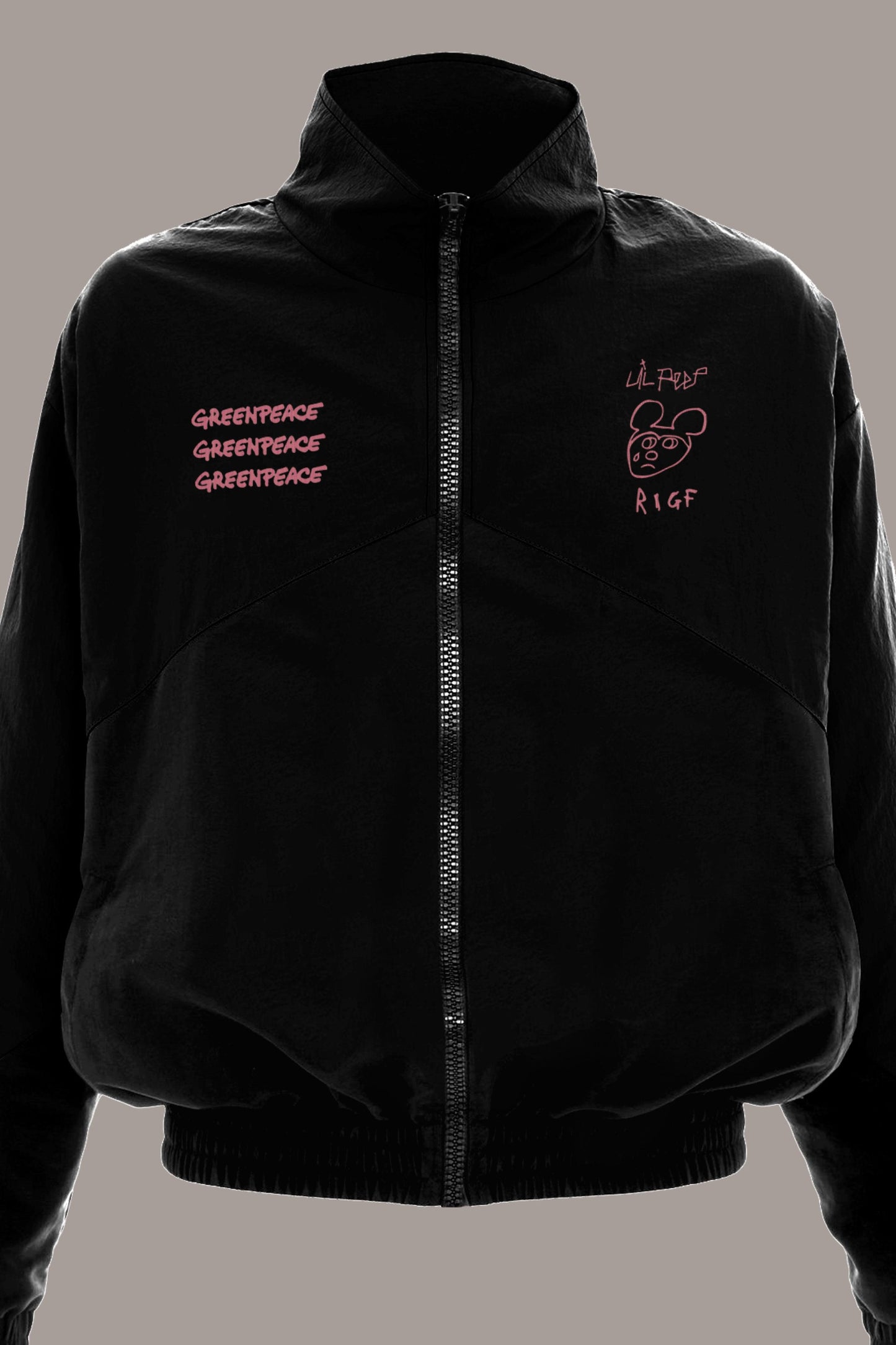 GIMME TIME TRACK JACKET - GIMME TIME TRACK JACKET - ROSE IN GOOD FAITH